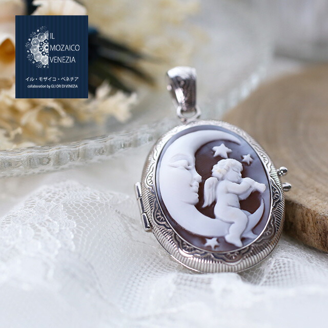 楽天市場】イタリア製/ITALY カメオ/CAMEO ペンダント/ネックレス
