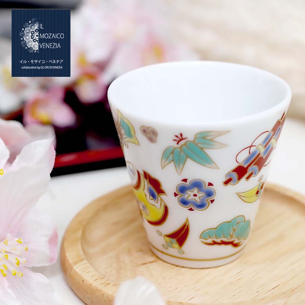 楽天市場】日本製 九谷焼 北陸伝統工芸 宝尽くし 徳利/とっくり お猪口