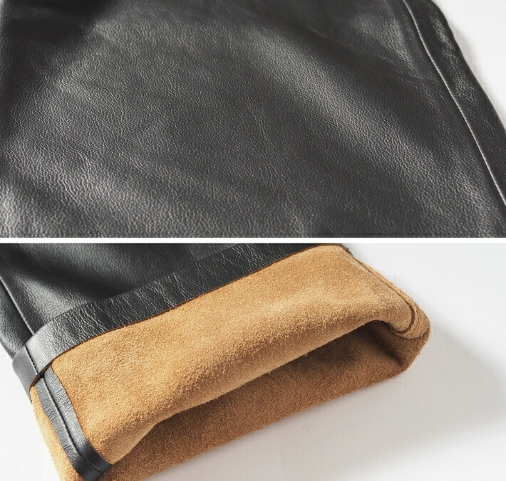 楽天市場】LEE リー レザーパンツ 本革 ストレート ライダースパンツ