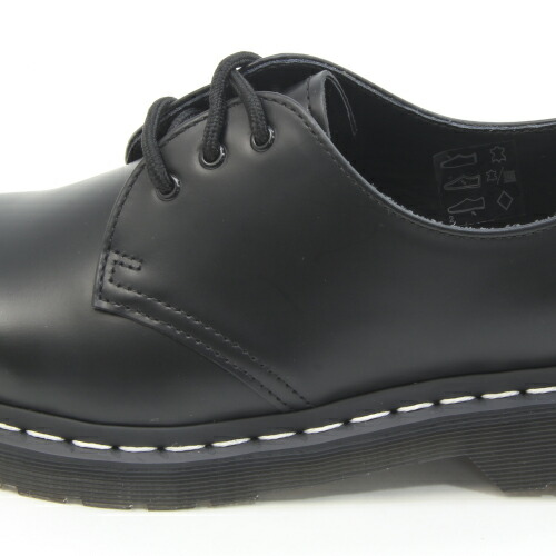 楽天市場】【ドクターマーチン】 1461 ホワイトステッチ ブラック 3