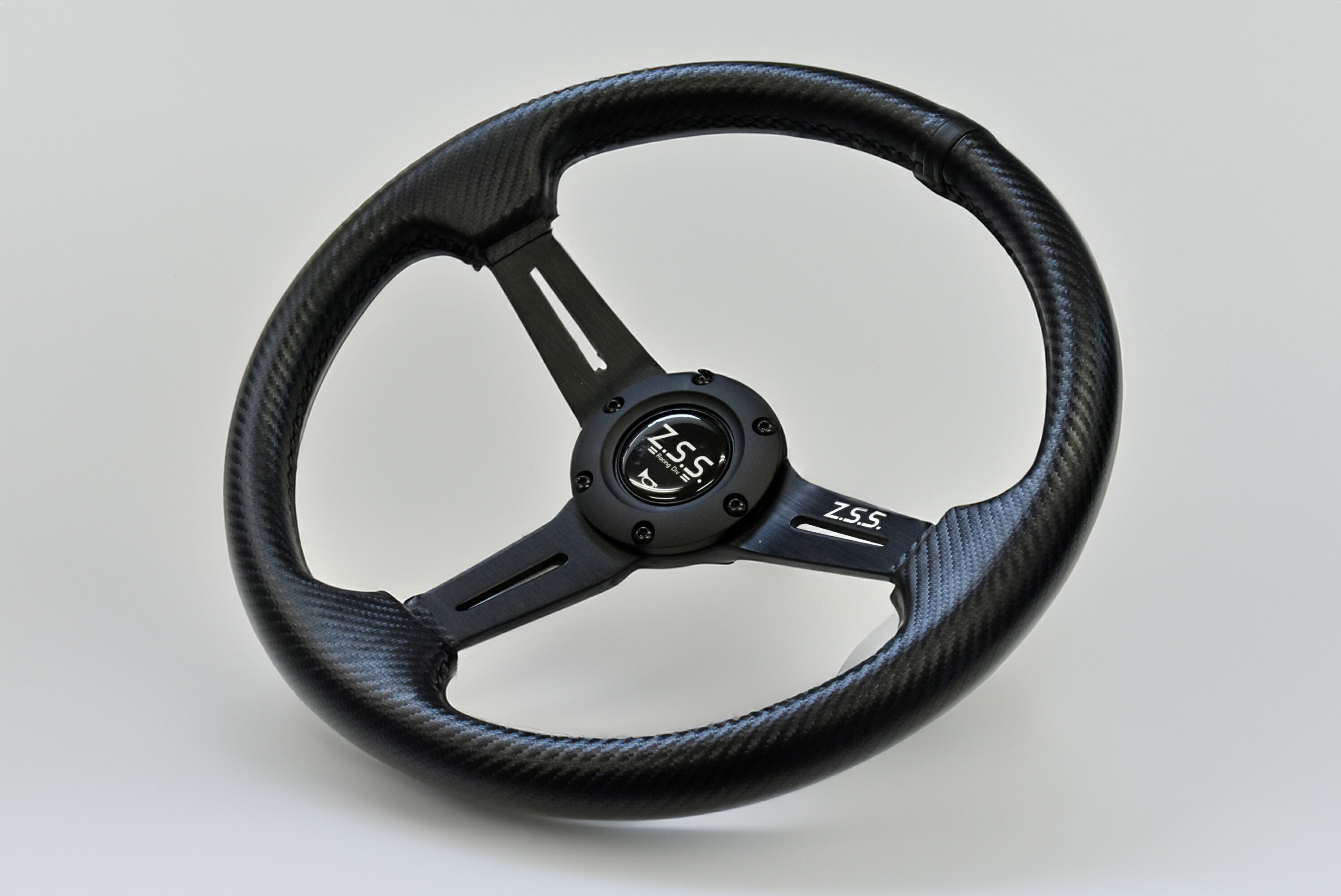 楽天市場】Z.S.S. スポーツ ステアリング ハンドル 345φ 345mm セミ