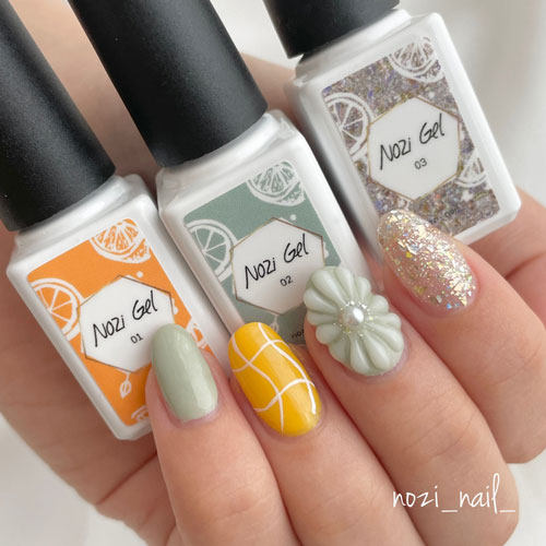 楽天市場】【nozi_nail_×ネイル工房】 アンバサダーコラボ企画 3本