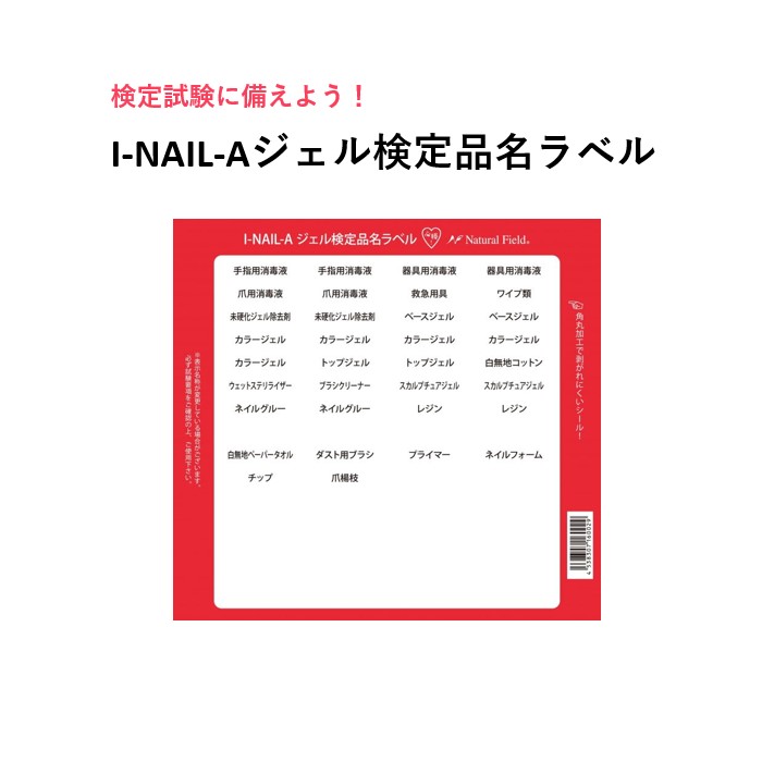 楽天市場】【3,980円以上送料無料】【公式】I-NAIL-Aジェル検定品名