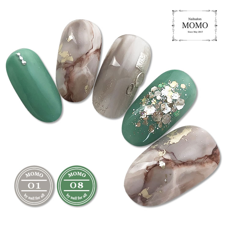 楽天市場】□カラージェル MOMO by nail for all 3g 01-12 《10個まで