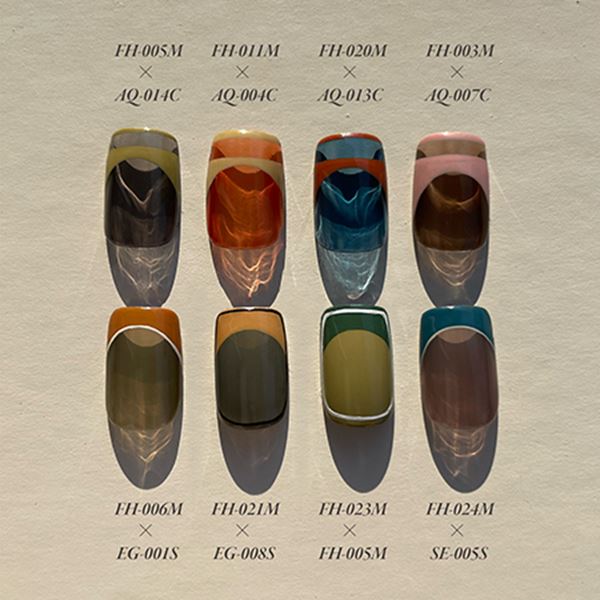 楽天市場】マイビー カラージェル フレンチセットA(8色) FH-SA