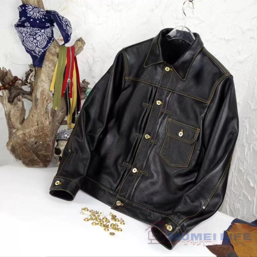 楽天市場】特売！ シープスキン ファーストタイプ Gジャン ライダース