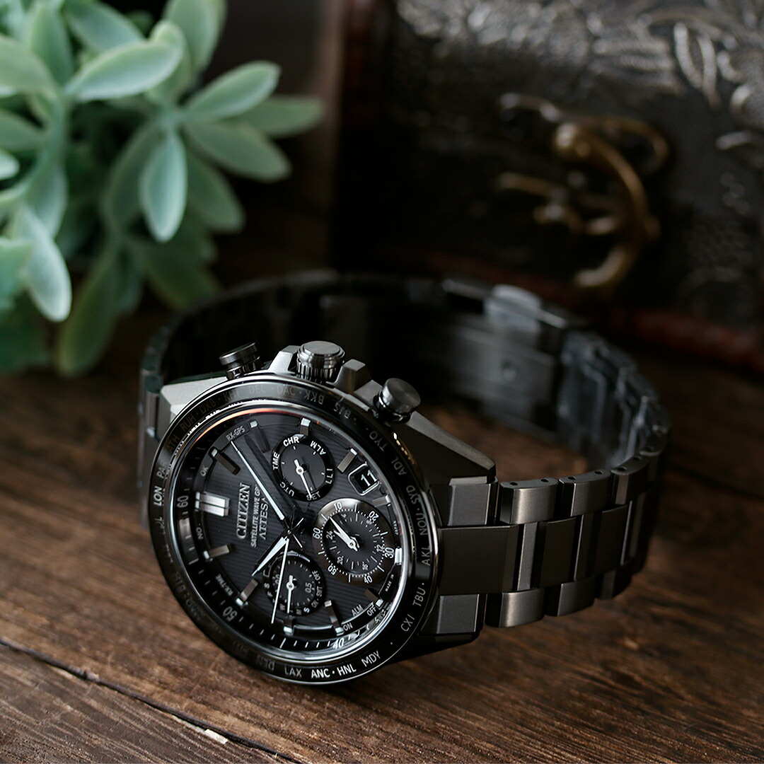 楽天市場】シチズン アテッサ エコ・ドライブGPS衛星電波時計 ダブル