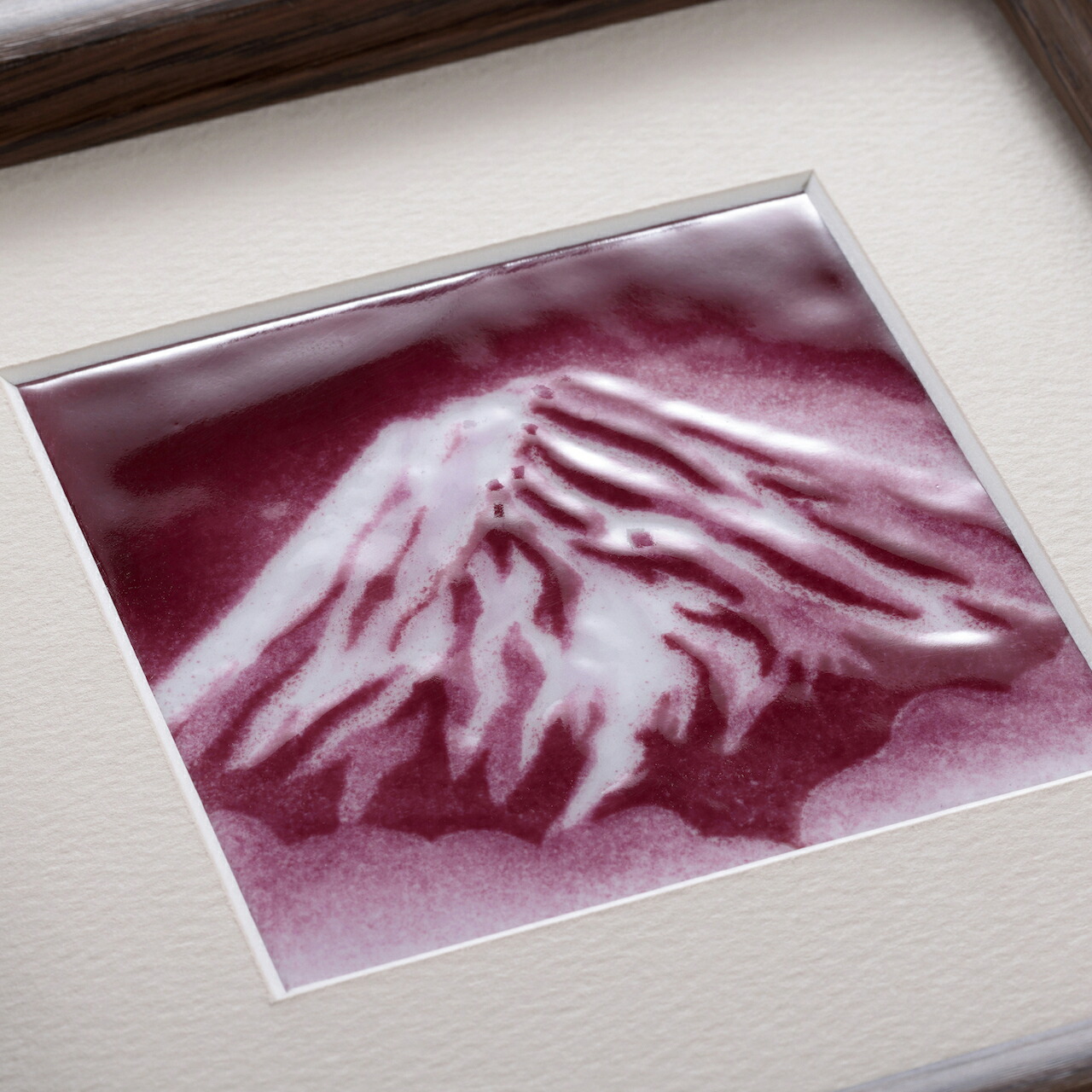 楽天市場】赤富士 七宝焼 七宝焼き 七宝絵画 絵 絵画 額 絵画額入り