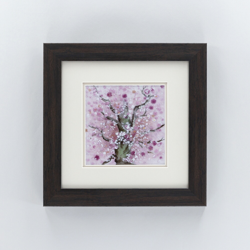 楽天市場】桜 七宝焼 七宝焼き 七宝絵画 額 アート 水彩画 絵 絵画