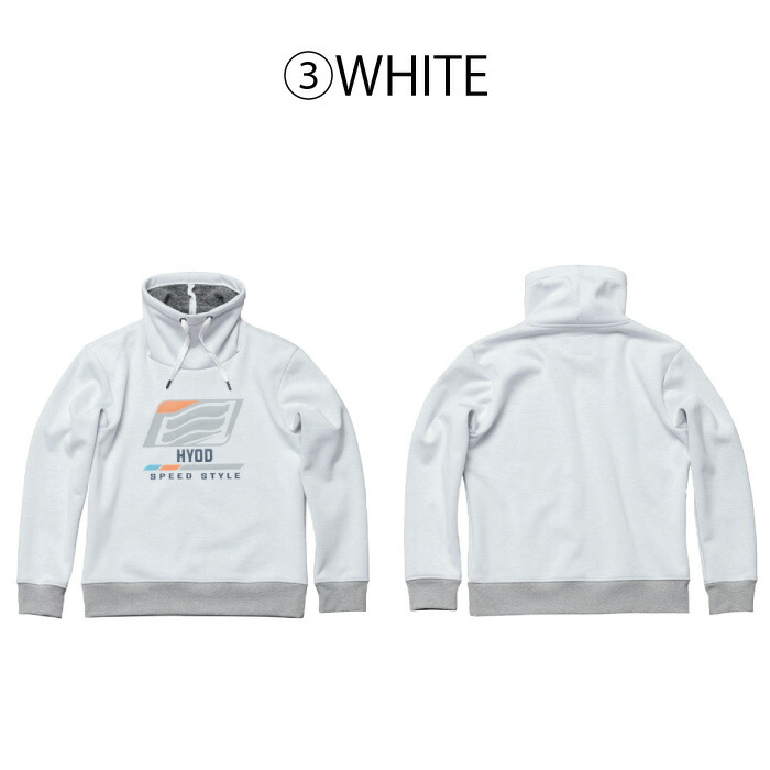 楽天市場】HYOD STU744 WIND BLOCK HI NECK HEAT SWEAT SHIRTS