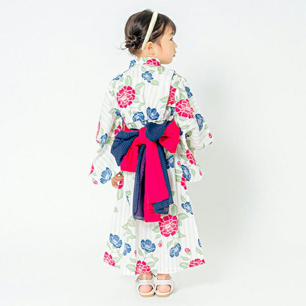 楽天市場】プティマイン(petit main)レトロ花柄浴衣 : NARUMIYA ONLINE