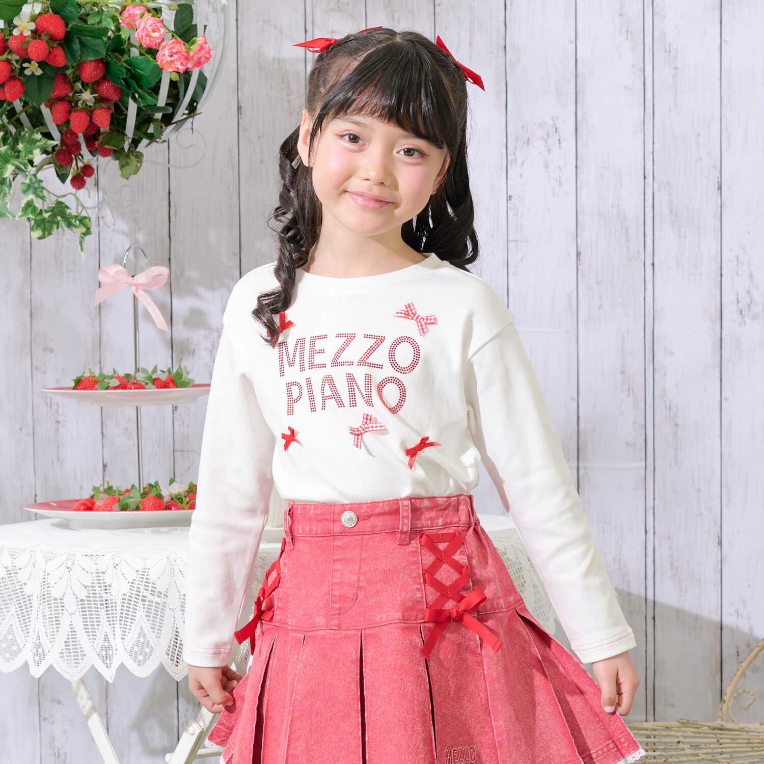 楽天市場】長袖tシャツ メゾピアノの通販