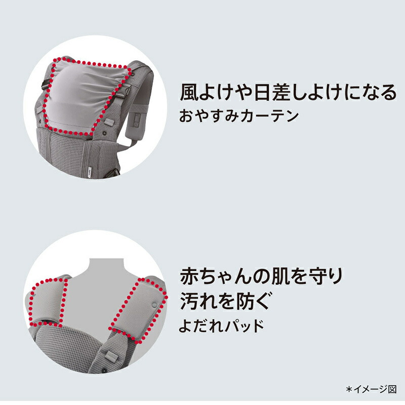 楽天市場】アップリカ ラクリス AB ネイビー NV 抱っこ紐 Aprica