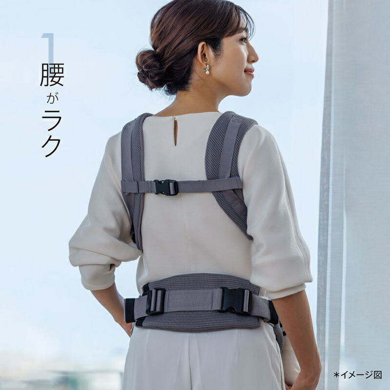 楽天市場】アップリカ ラクリス AB ネイビー NV 抱っこ紐 Aprica