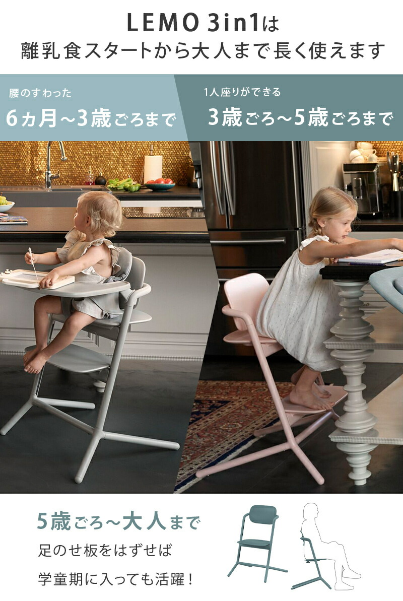 楽天市場】サイベックス レモ LEMO 3in1 ベビーチェア + コンフォート