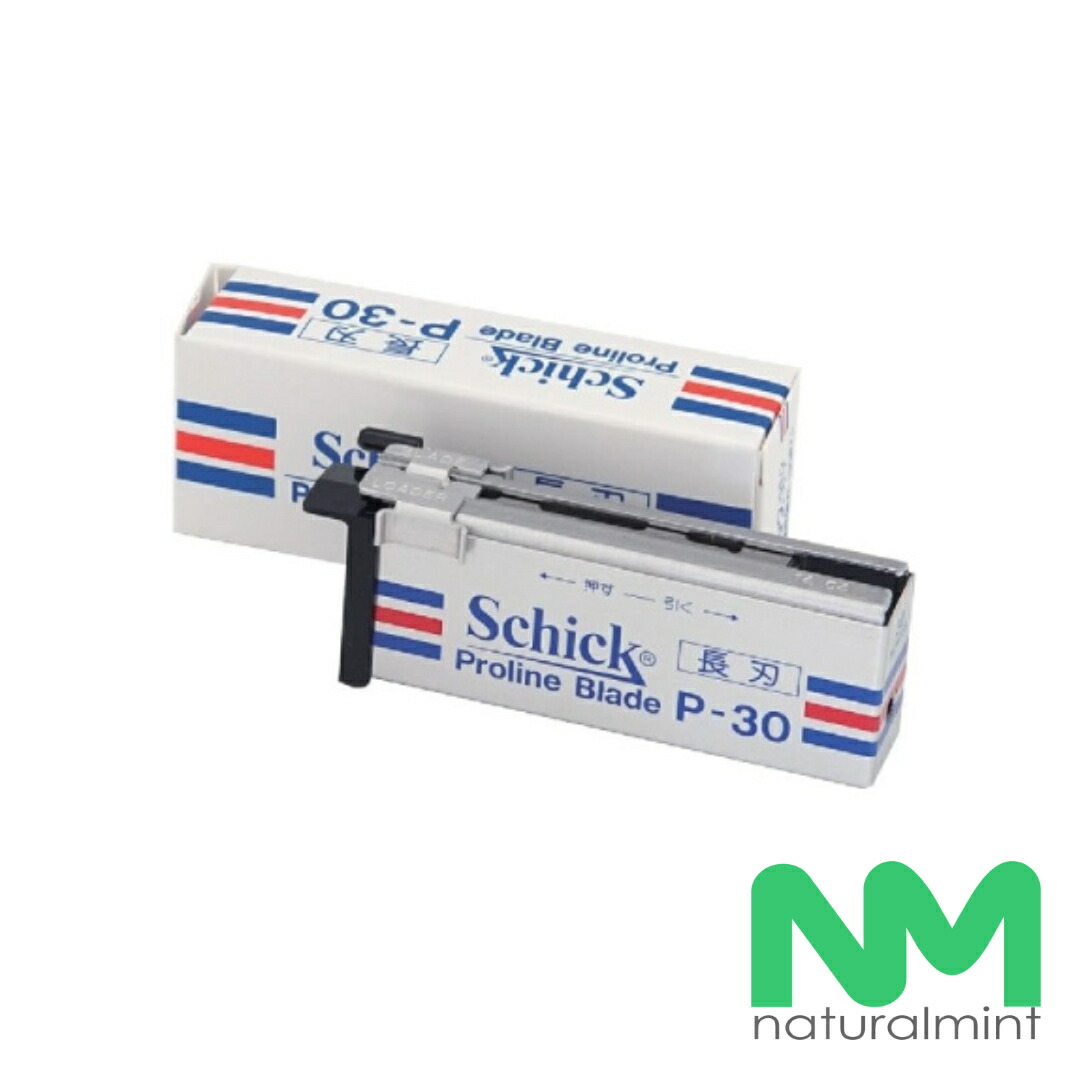 楽天市場】☆送料無料☆シック P-30替刃 30枚入 : ナチュラルミント