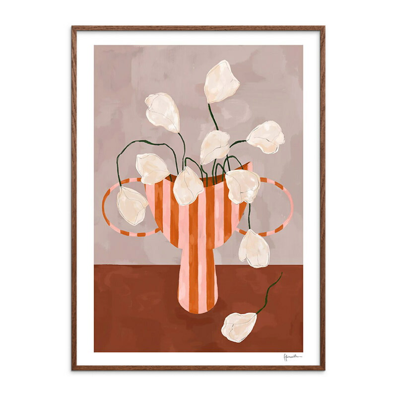 楽天市場】デンマーク THE POSTER CLUB ポスター ストライプの花瓶の