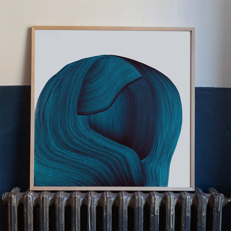 楽天市場】ロナン ブルレック ドローイング 4 アート ポスター 67.5x67