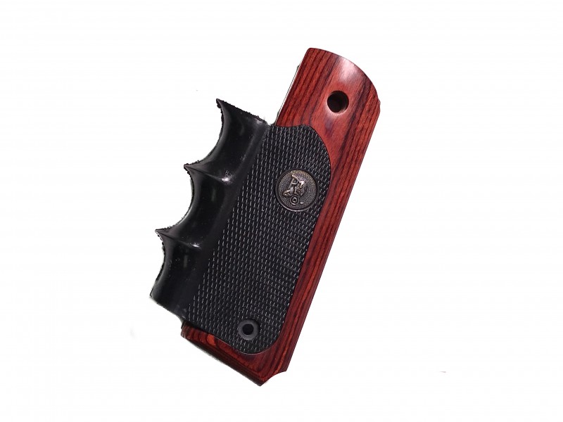 楽天市場】パックマイヤー(USA) 木製+ラバー 実物グリップ ガバメント