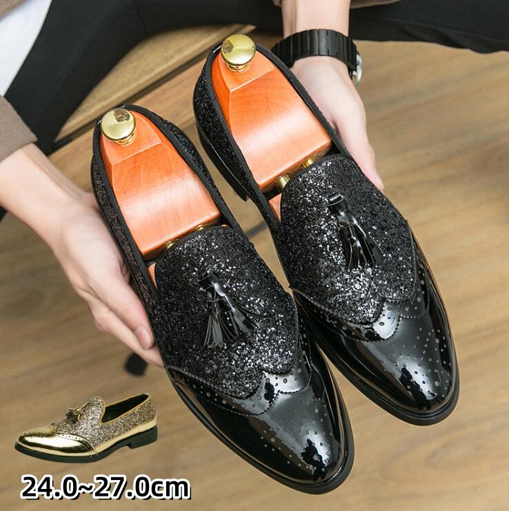 楽天市場】キラキラ ドレスシューズ フォーマル 卒業式 スーツに合う