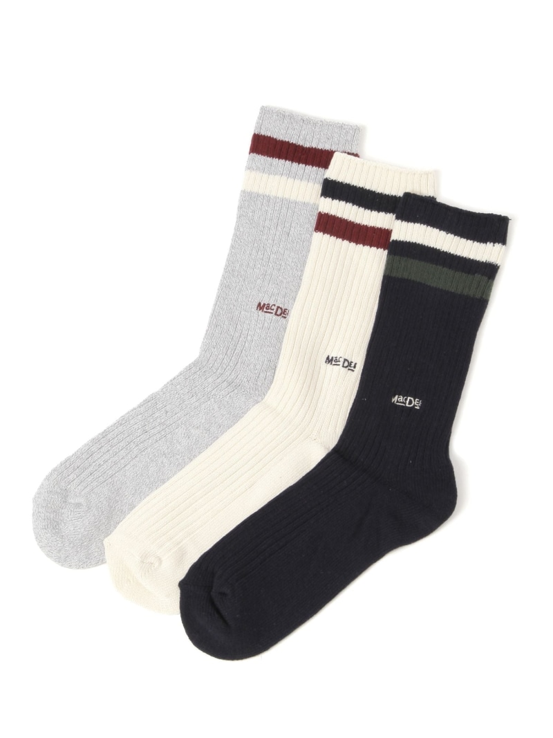 楽天市場】【Healthknit(ヘルスニット)】MAC DEE ワンポイント刺繍2本