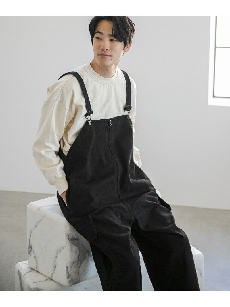 楽天市場】【SALE／55%OFF】(M)デニムカーゴオーバーオール niko and