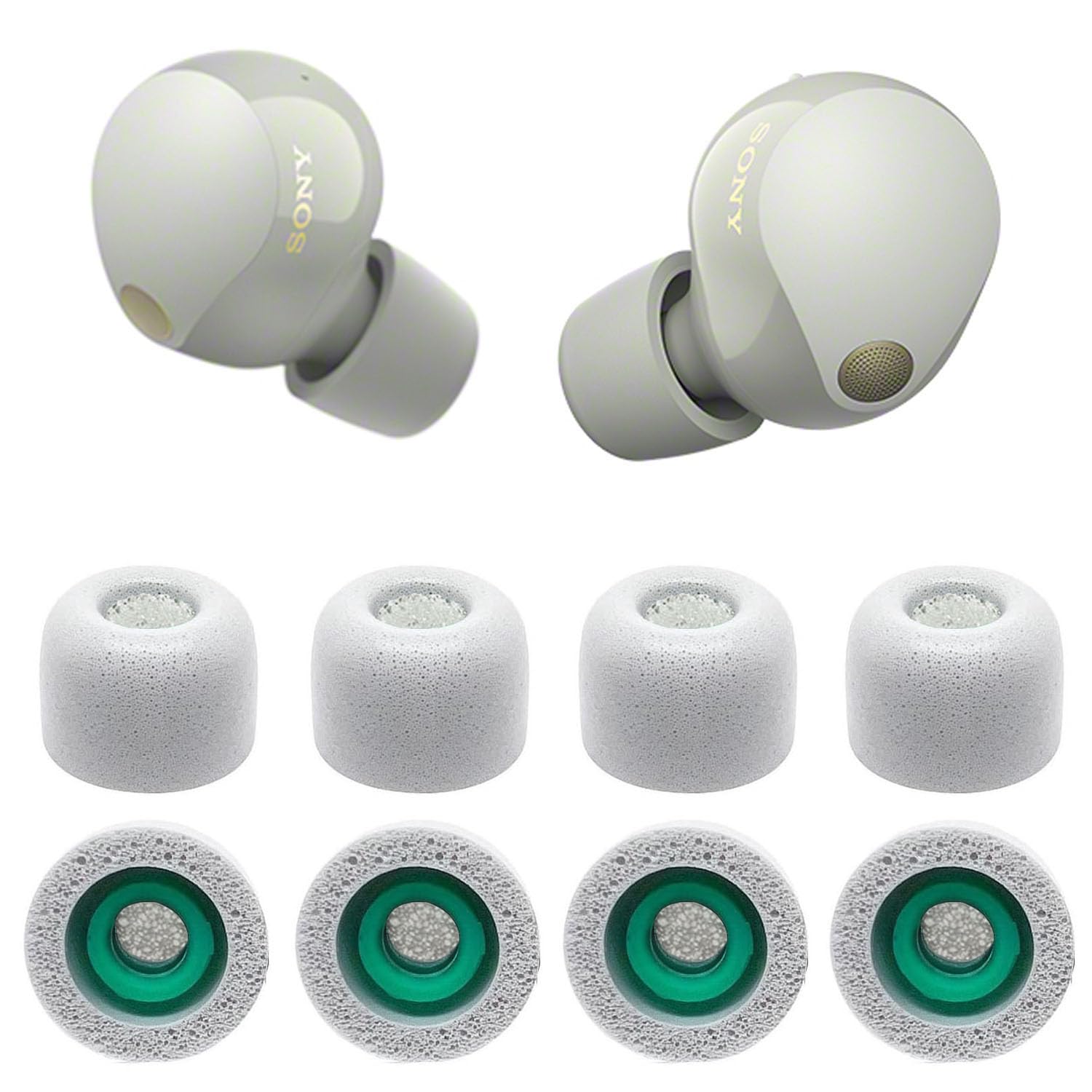 楽天市場】WF-1000XM5 イヤーピース 8個入 低反発 メモリーフォーム