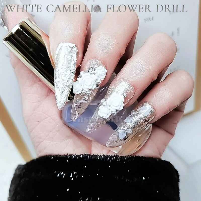 楽天市場】ネイルパーツ 3D 立体 花 ネイルデコパーツ 3D アクセサリー