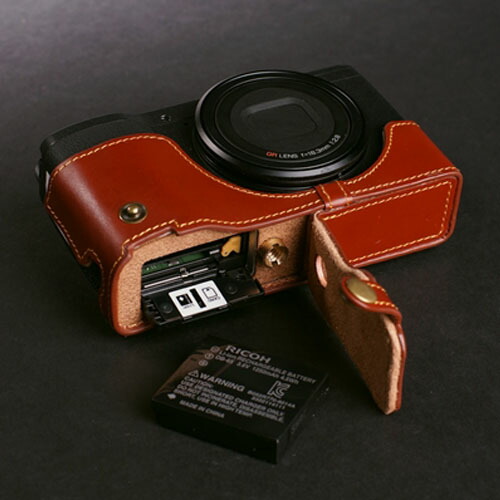 楽天市場】RICOH GR2 / GR 用 レザー ケース Brown ブラウン TP