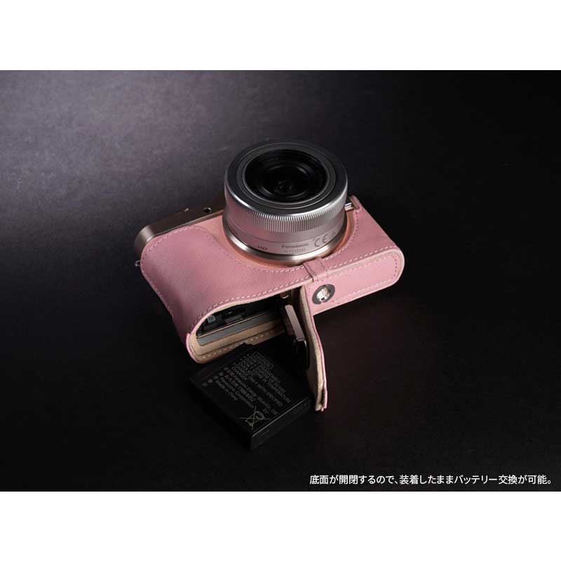 楽天市場】Panasonic LUMIX GF10 用 レザー ケース Pink ピンク TP
