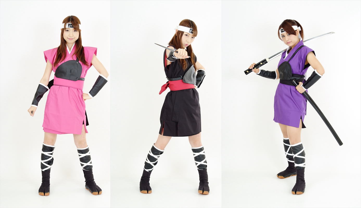 楽天市場】【レンタル】-7日プラン- くノ一（くの一・女忍者）衣装