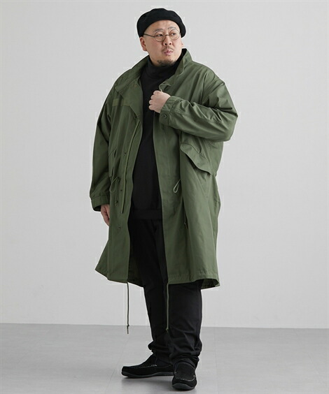 楽天市場】アウター はっ水 オーバーサイズ モッズコート M-10L 大きい