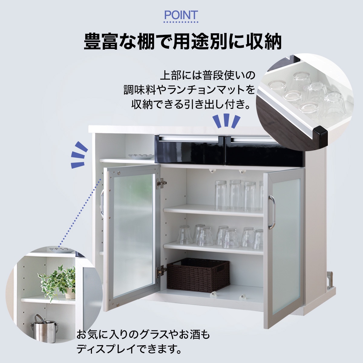 楽天市場】[幅120cm] バーカウンター (パース2 120) ニトリ 【配送員