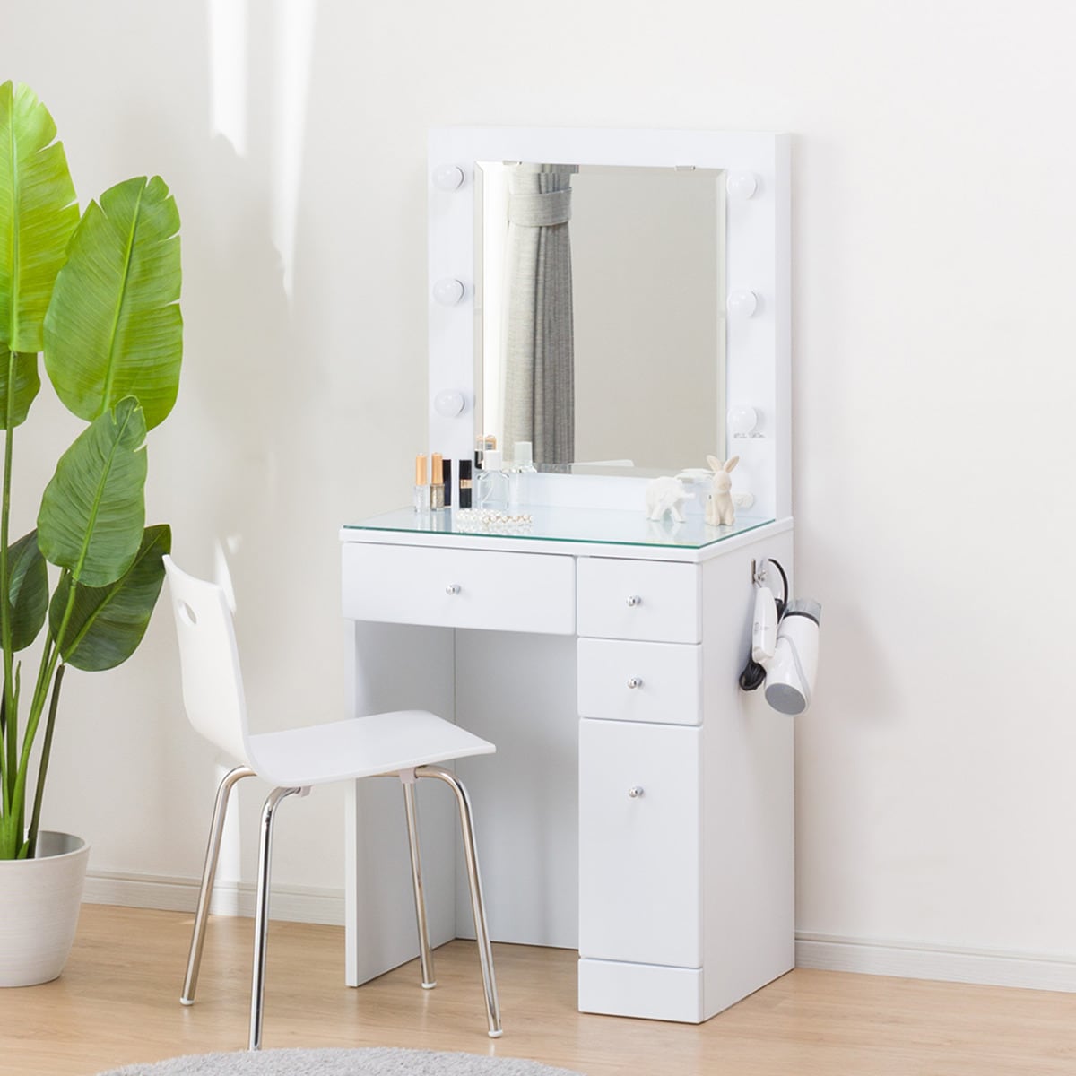 楽天市場】[幅60cm] ドレッサー (パヒューム) ニトリ 【配送員設置商品