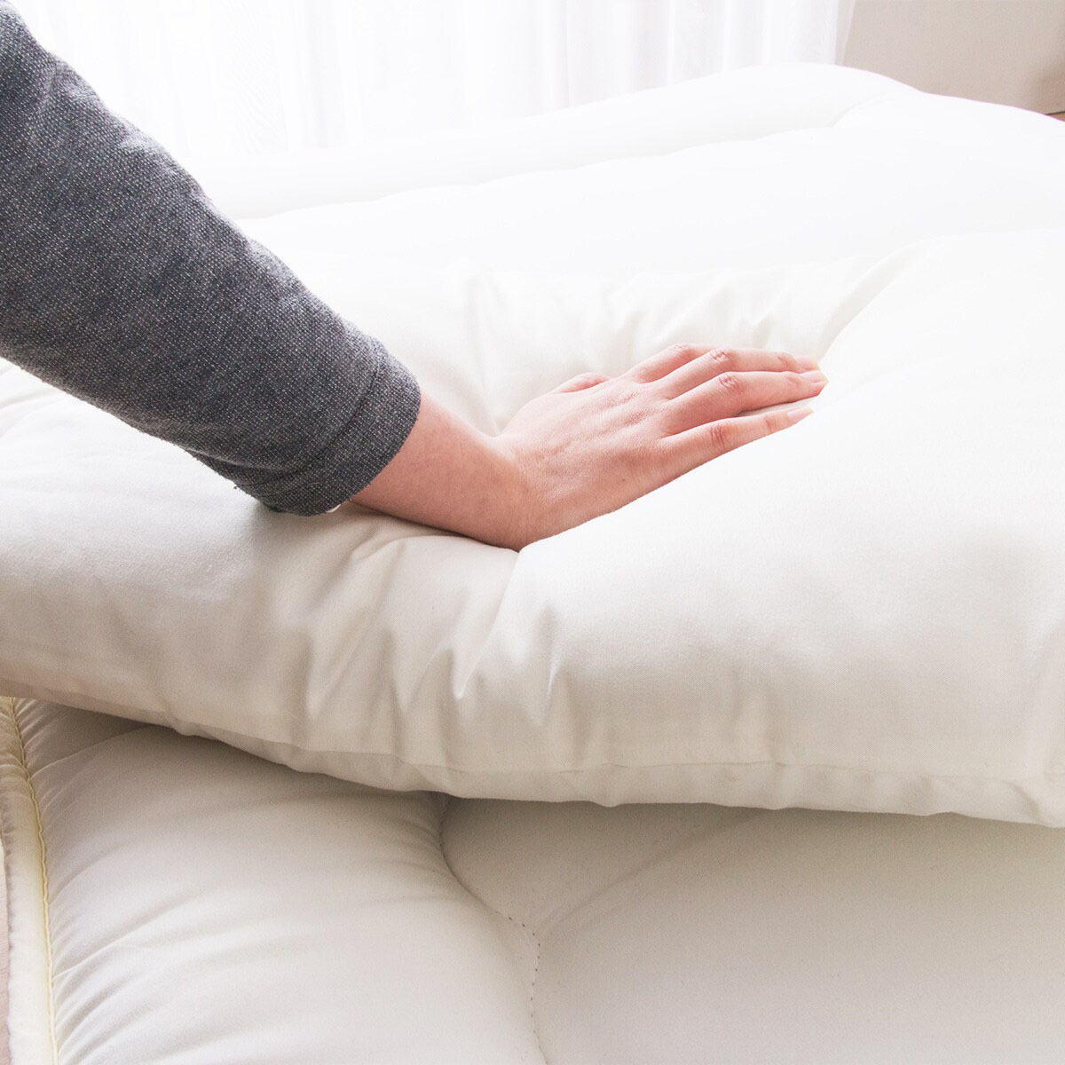 楽天市場】抗菌防臭 防ダニ 吸汗 ボリューム組布団 3点セット ニトリ