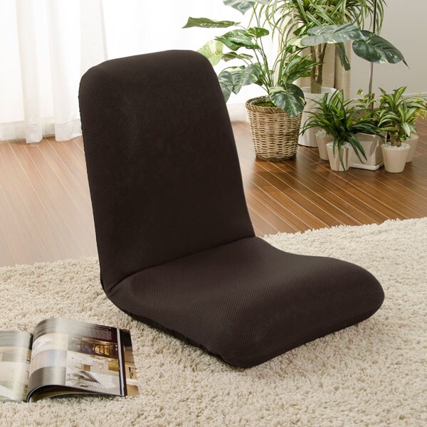 楽天市場】[幅43cm] 背筋ピン座椅子 L ダークブラウン (L DBR) ニトリ