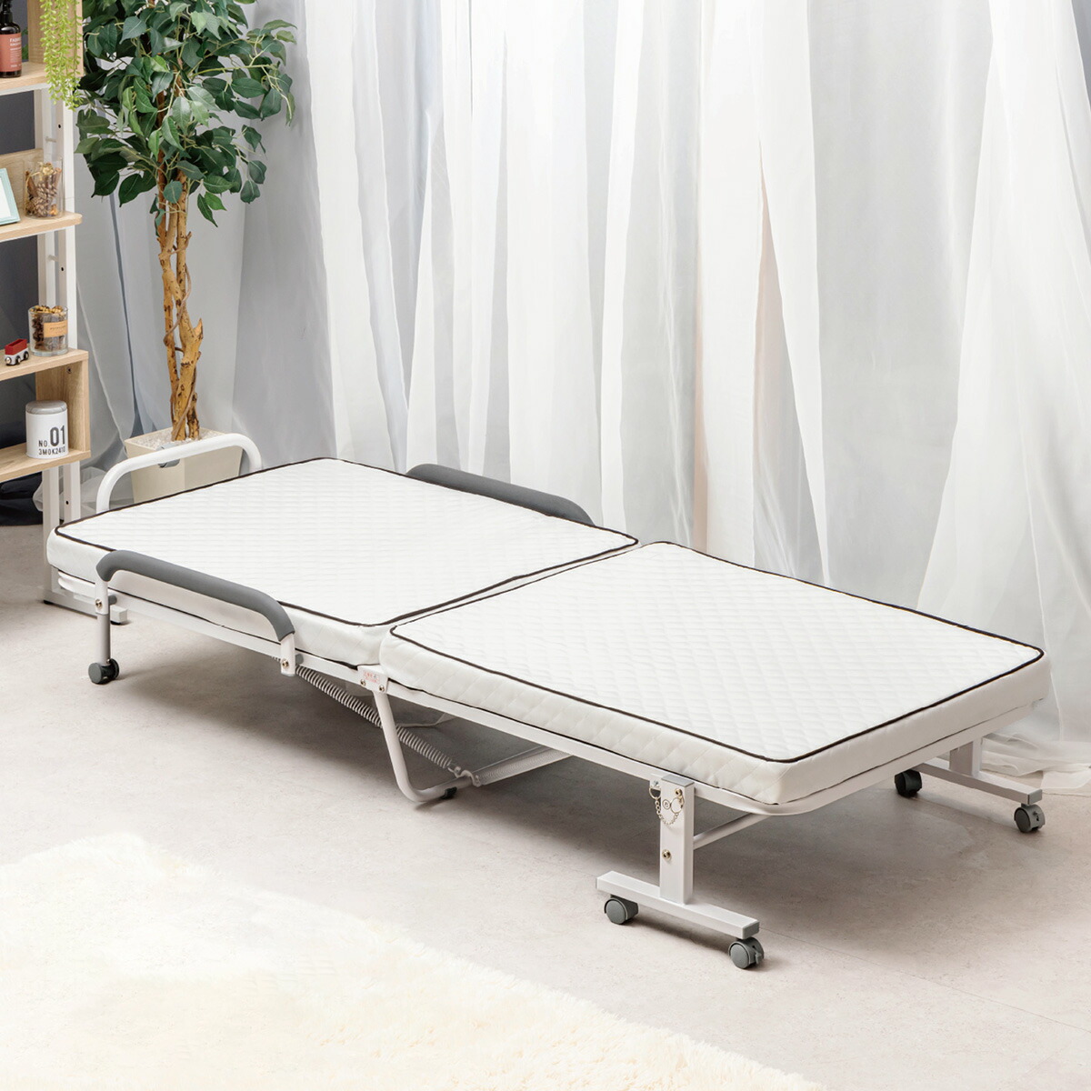 楽天市場】折りたたみベッド（ブランドニトリ）（ベッド｜インテリア