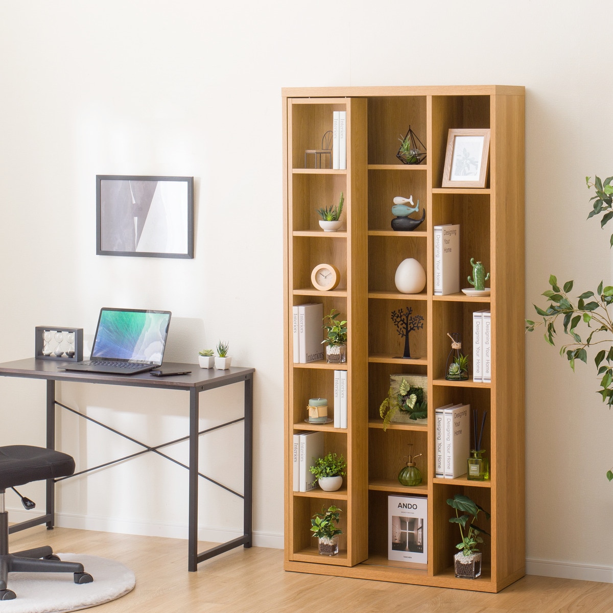 楽天市場】[幅85cm] Sスライド本棚 (BS001) ニトリ 【配送員設置商品