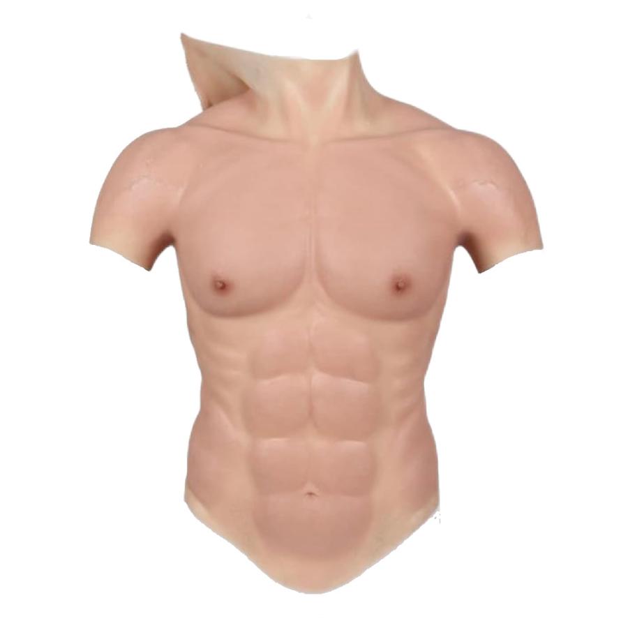 楽天市場】☆リアル筋肉コスチューム☆ 伸縮シリコン素材 マッスル