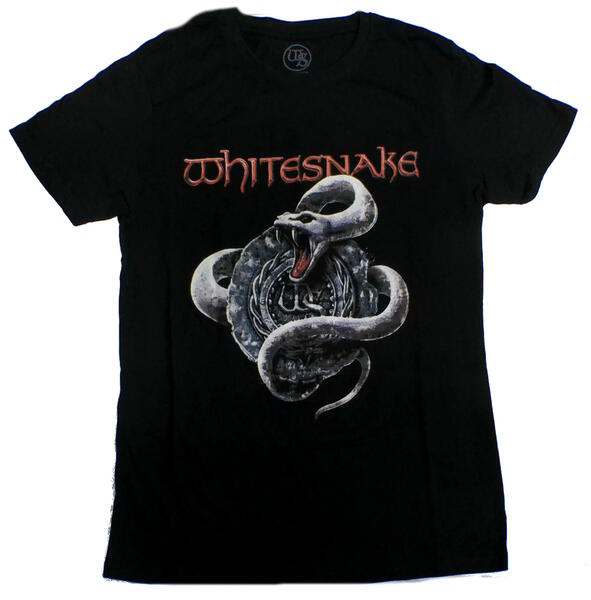 楽天市場】【WHITESNAKE】ホワイトスネイク「SILVER SNAKE」Tシャツ