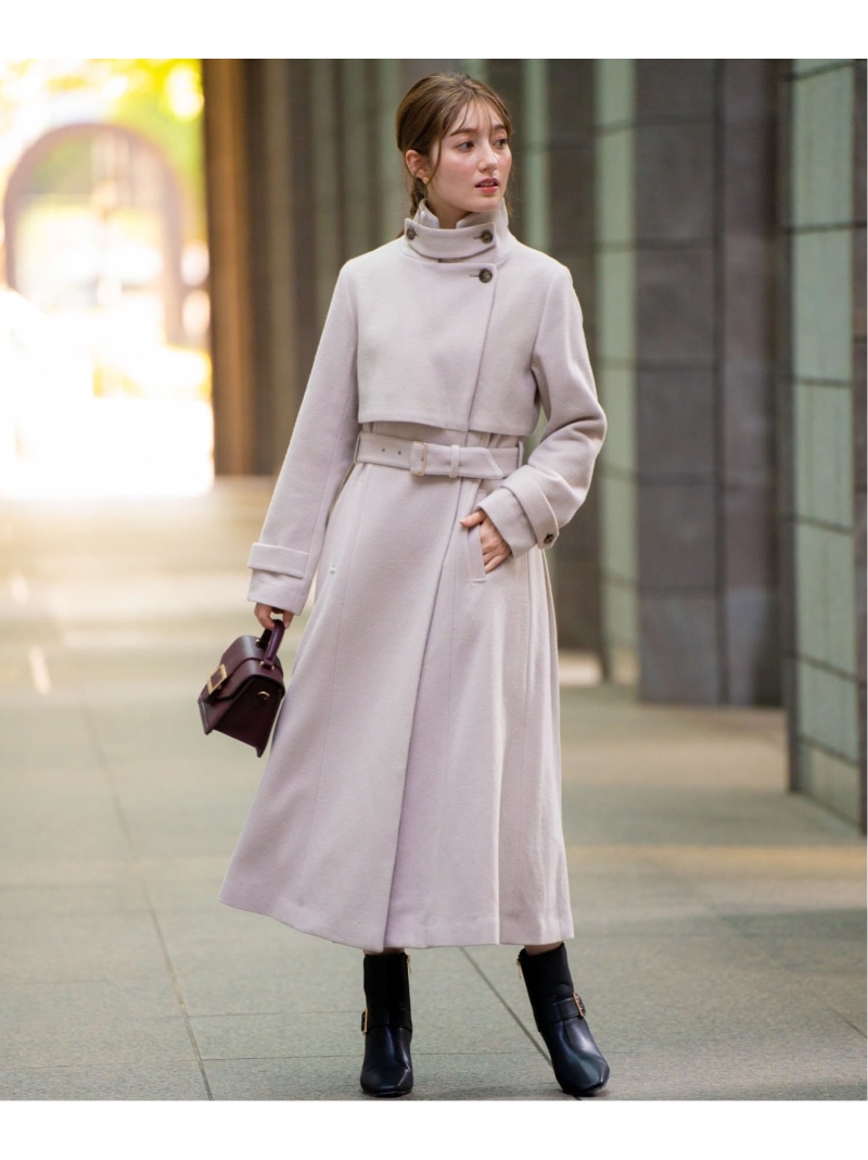 楽天市場】【SALE／70%OFF】2WAYカラーバックプリーツウールトレンチ