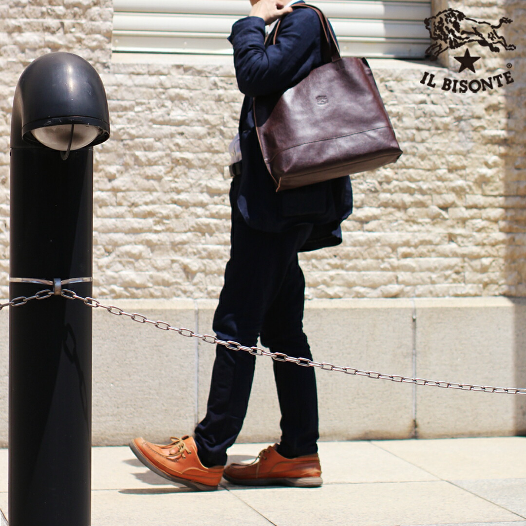 楽天市場】イルビゾンテ バッグ トートバッグ ポーチ付きレザートート