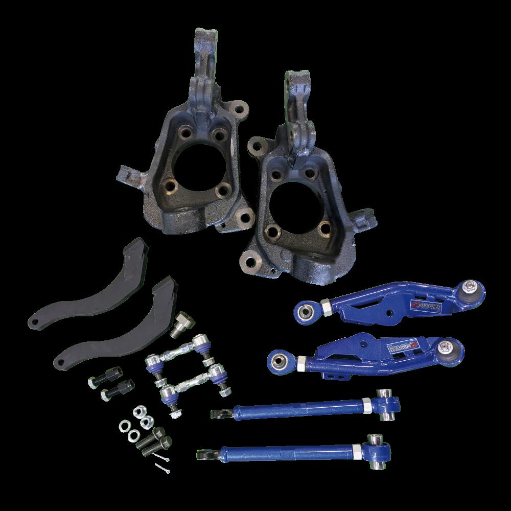 Kazama フロント ロアアーム 日産 5cm延長 スカイライン シルビア