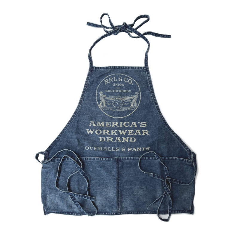 楽天市場】DENIM HALF APRON ヴィンテージ風デザイン ハーフエプロン