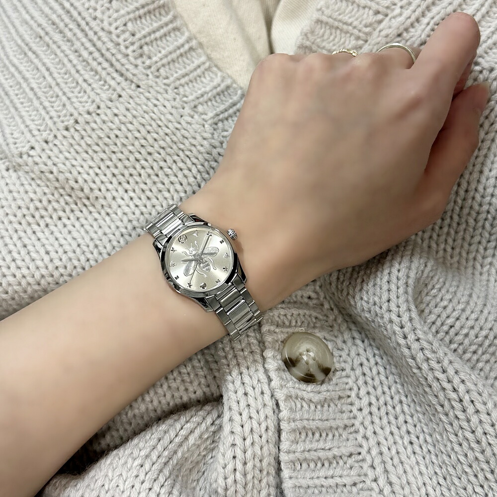 楽天市場】gucci グッチ 腕時計 手表 レディース 収納ケース付き