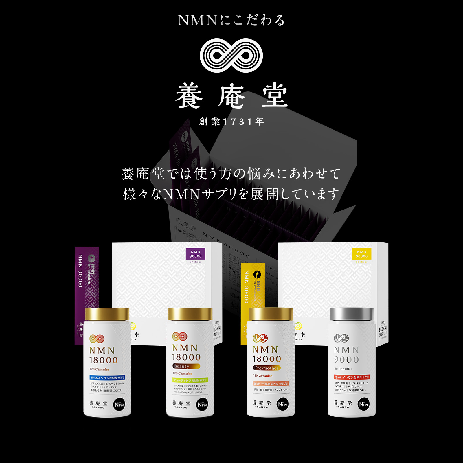 楽天市場】【公式】阿部養庵堂薬品 養庵堂 NMN 18000 Pre-mother（NMN
