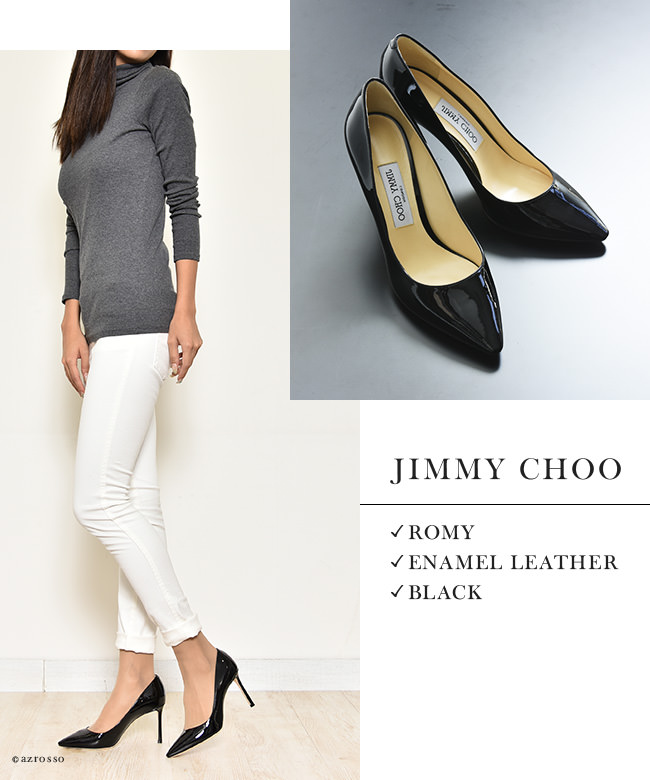 楽天市場】JIMMY CHOO 正規品 ジミーチュウ パンプス エナメル 本革