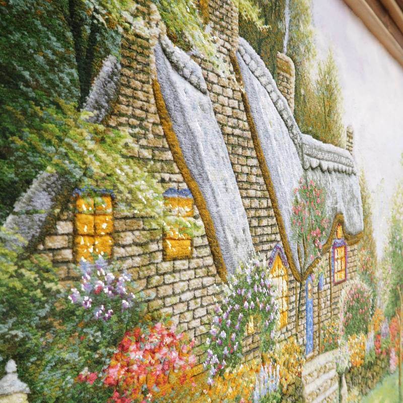 楽天市場】ペルシャ絨毯 イラン・タブリーズ 絵画 122×102cm（額縁込