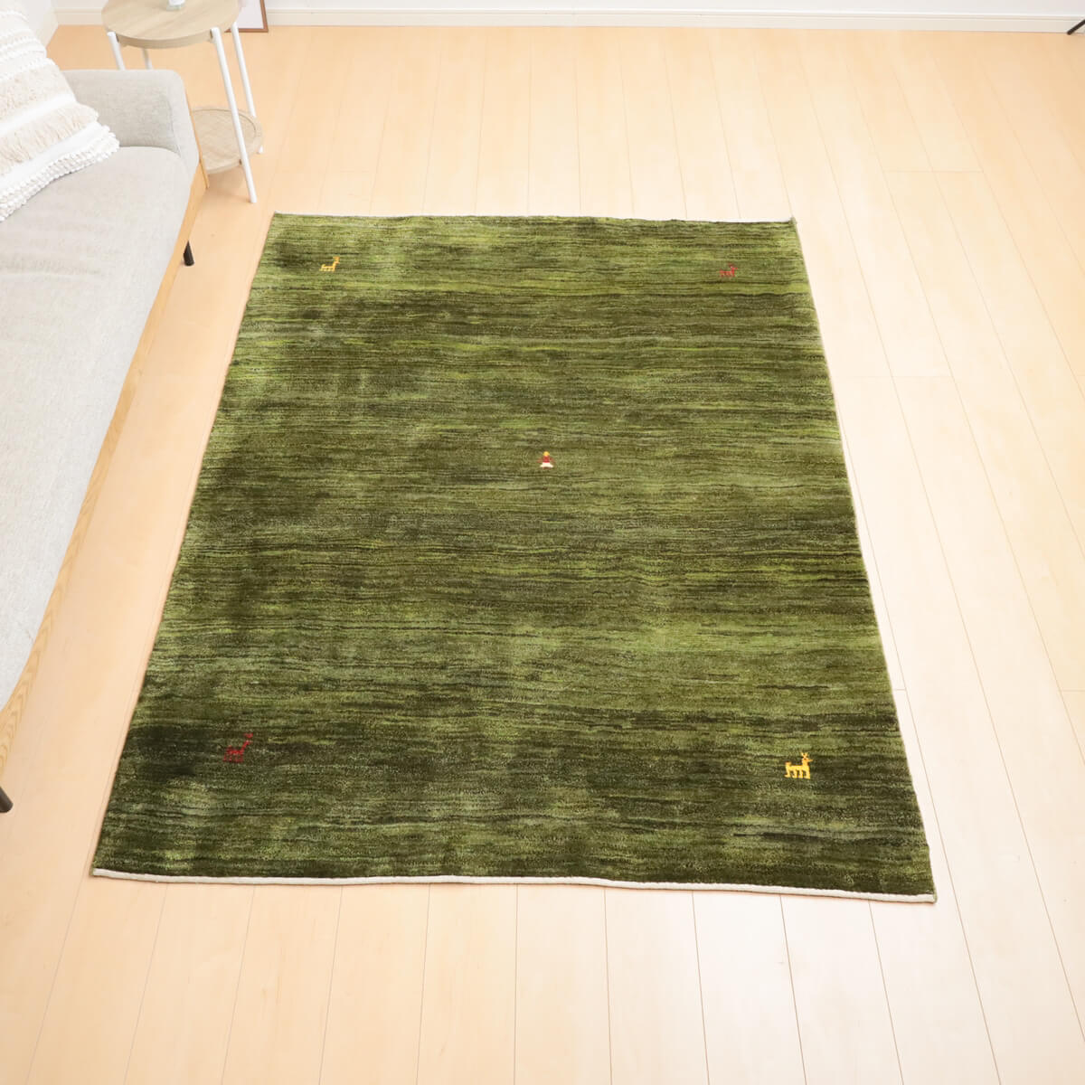 楽天市場】イラン製 ゾランヴァリ ギャッベ 198×148cm リビングサイズ