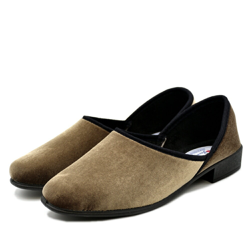 楽天市場】JAVERFLEX ジャバフレックス ベルベット スリッポンシューズ